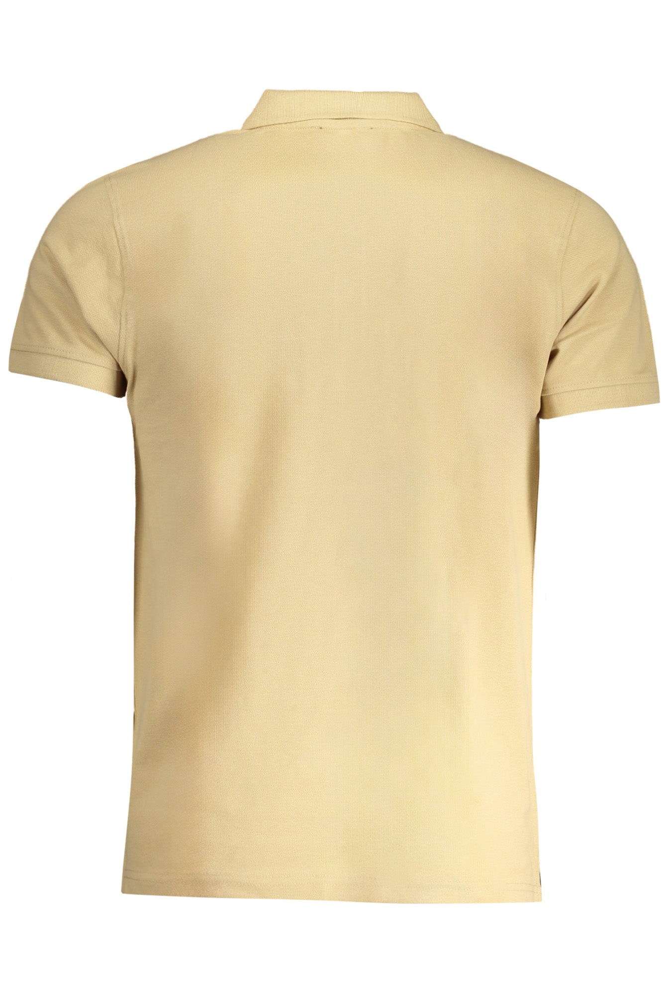 CAVALLI CLASS HERREN-KURZÄRMELIGES POLOSHIRT BEIGE – Bild 3