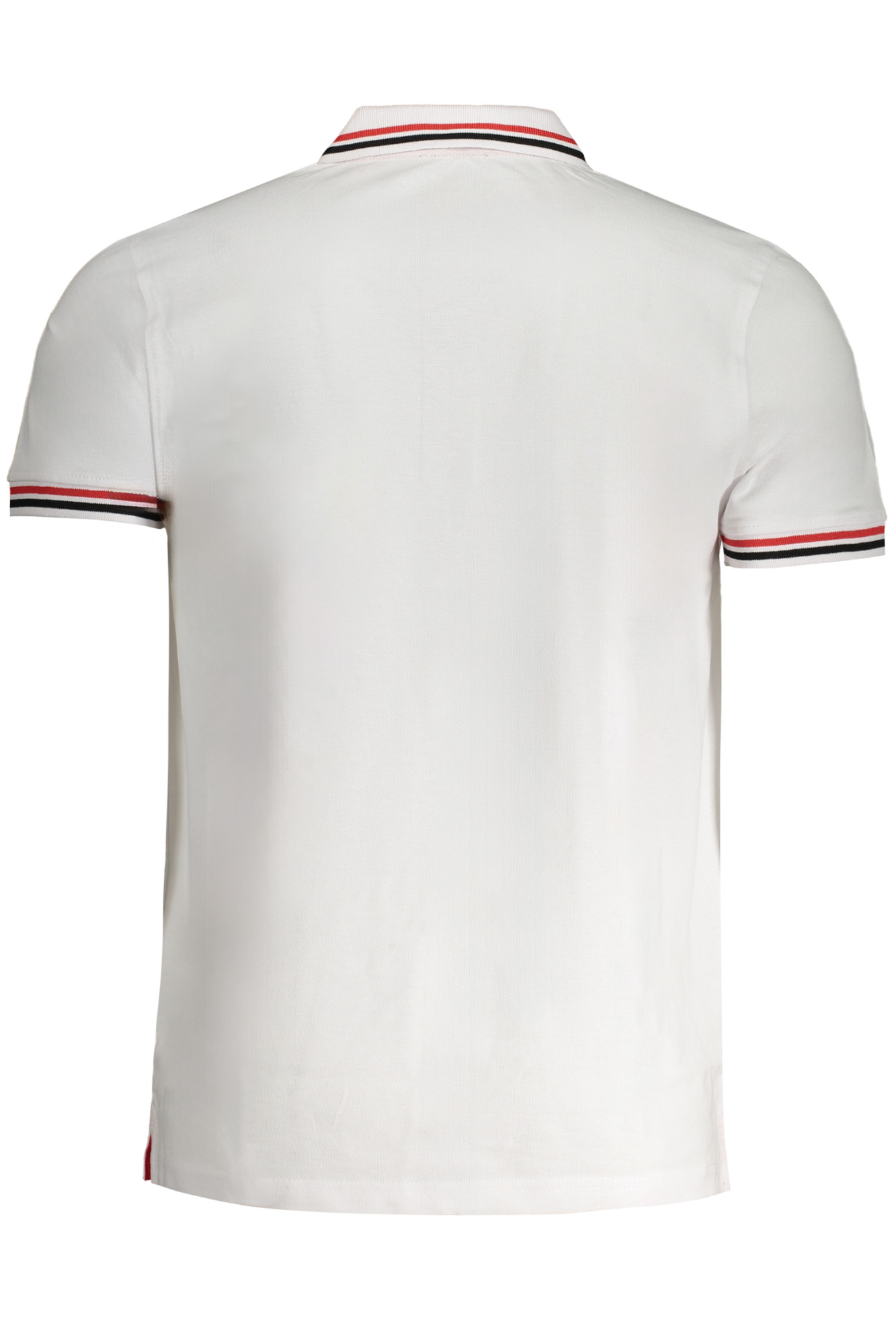 Weißes, kurzärmliges Herren-Poloshirt der Cavalli-Klasse – Bild 2