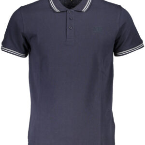 CAVALLI CLASS POLO KURZARM HERREN BLAU