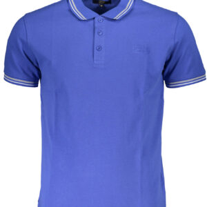 CAVALLI CLASS POLO KURZARM HERREN BLAU