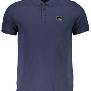 CAVALLI CLASS POLO KURZARM HERREN BLAU