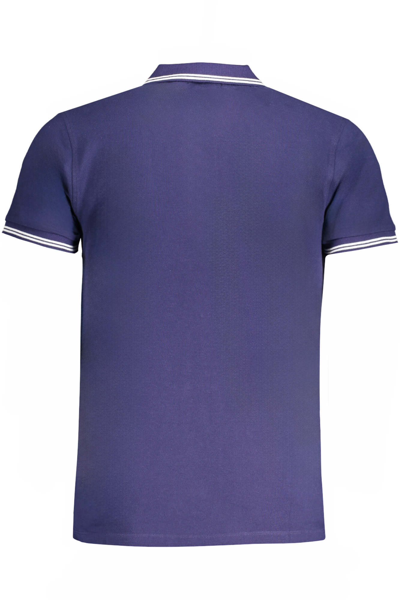 CAVALLI CLASS HERREN-KURZÄRMELIGES POLOSHIRT BLAU – Bild 2