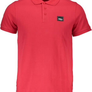 CAVALLI CLASS POLO KURZARM HERREN ROT