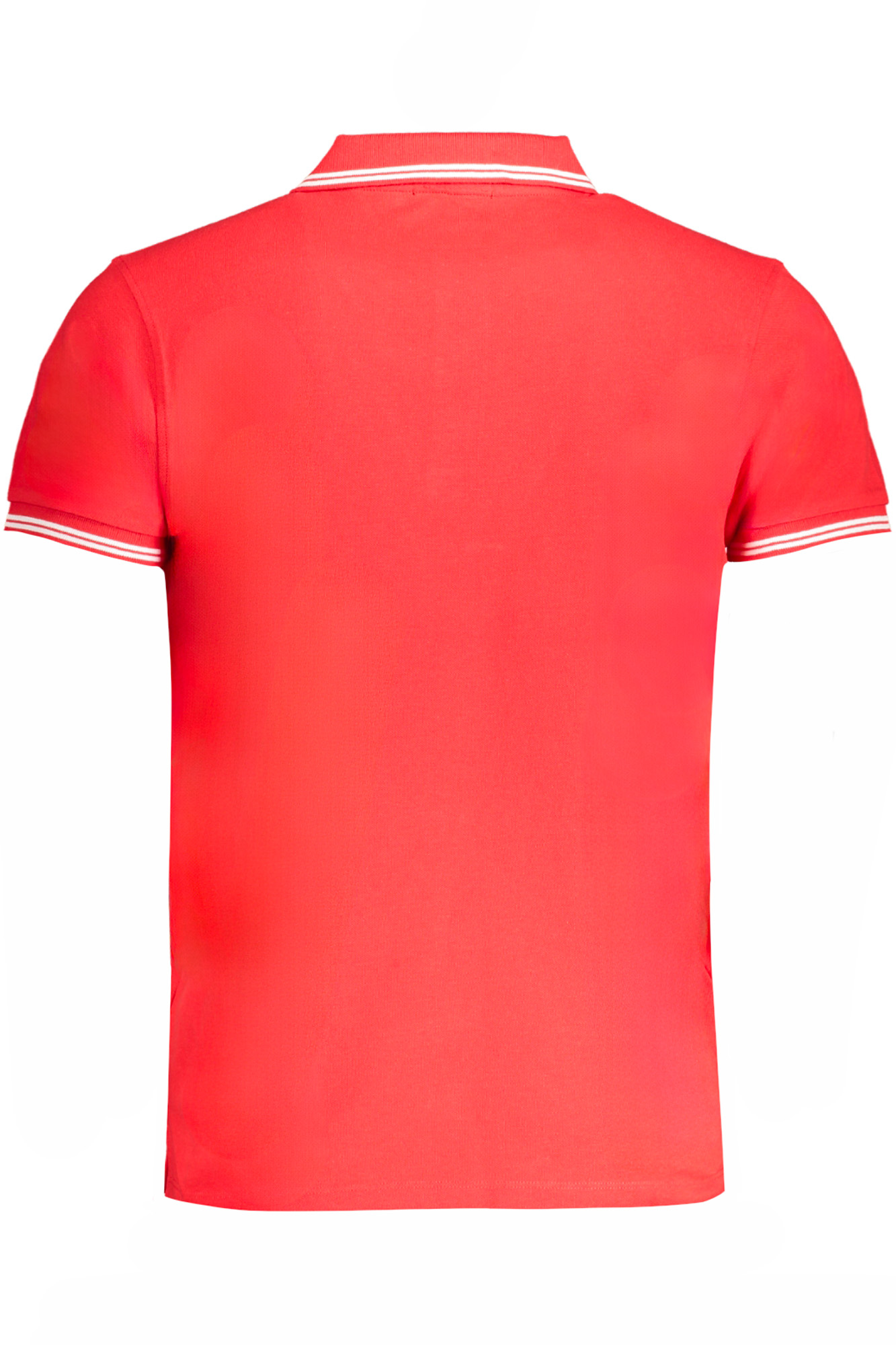 CAVALLI CLASS HERREN-KURZÄRMELIGES POLOSHIRT ROT – Bild 2
