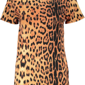 CAVALLI CLASS DAMEN KURZARM T-SHIRT ORANGE
