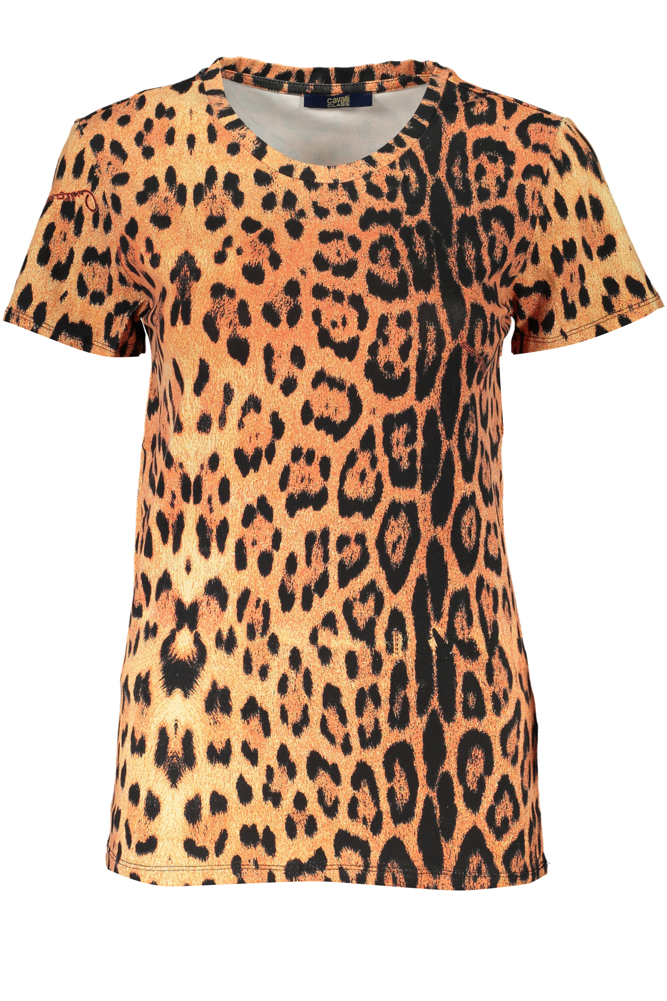 CAVALLI CLASS DAMEN KURZARM T-SHIRT ORANGE