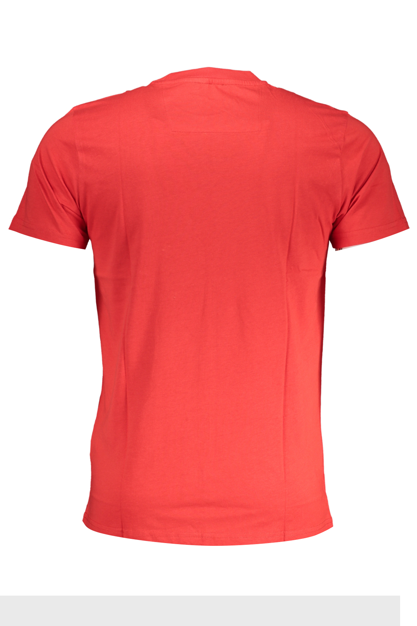 CAVALLI CLASS HERREN-KURZARM-T-SHIRT ROT – Bild 3