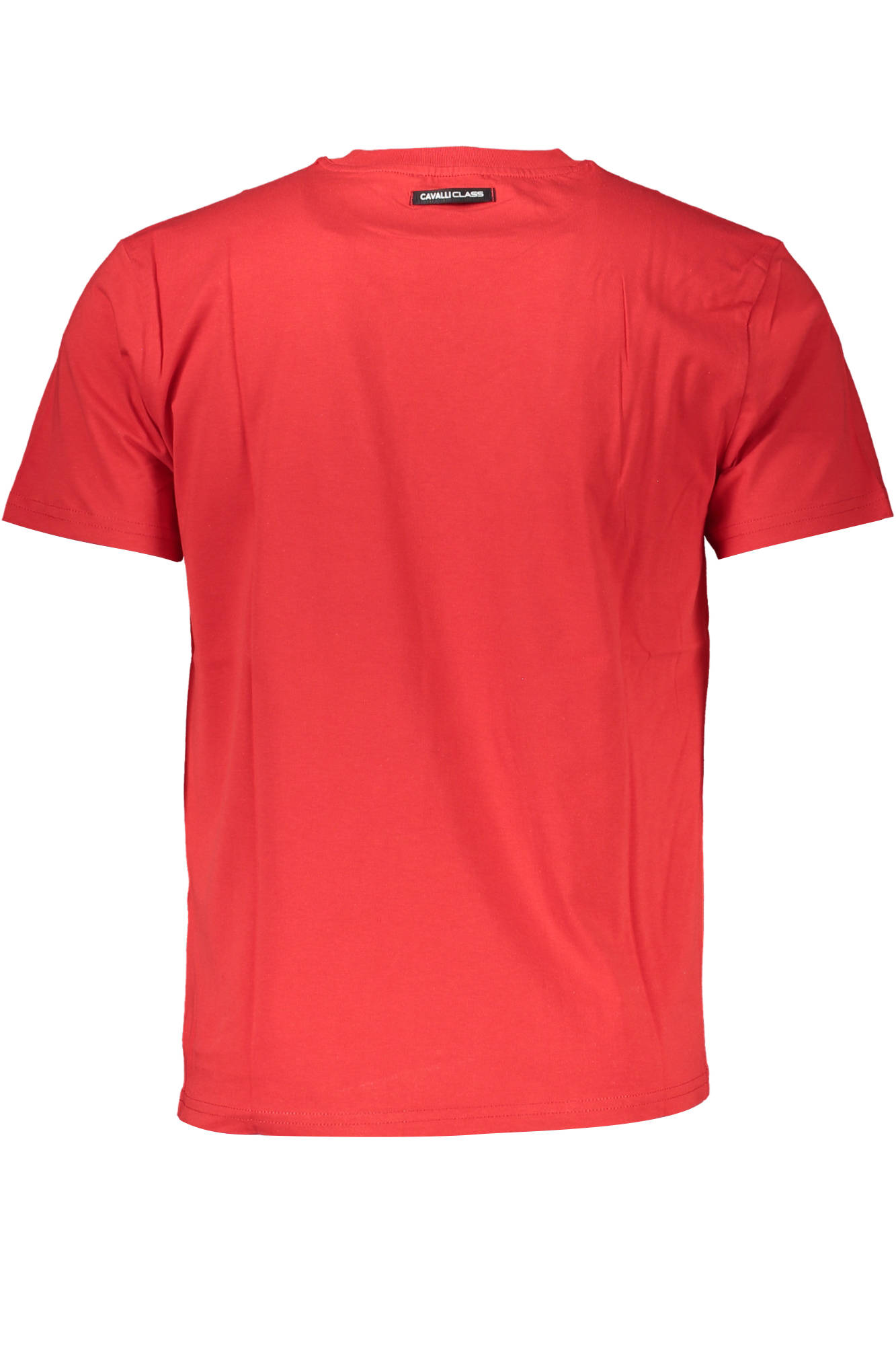 CAVALLI CLASS KURZARM T-SHIRT HERREN ROT – Bild 2