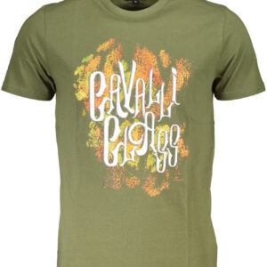 CAVALLI CLASS KURZARM-T-SHIRT HERREN GRÜN