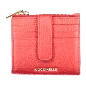 COCCINELLE DAMENRÖFFEL, ROTE GELDBÖRSE