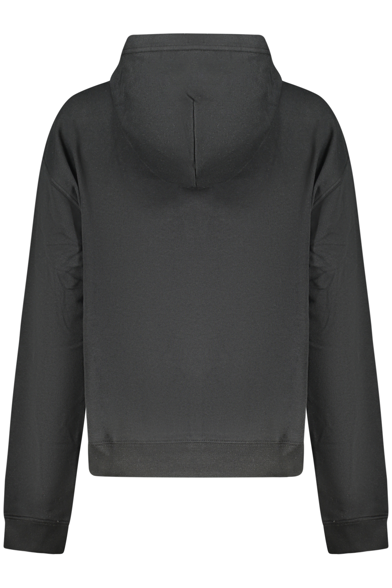 Converse Damen-Kapuzenjacke mit Reißverschluss, Schwarz – Bild 2