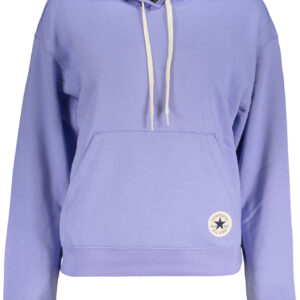 Converse Damen-Kapuzenjacke mit Reißverschluss, Lila