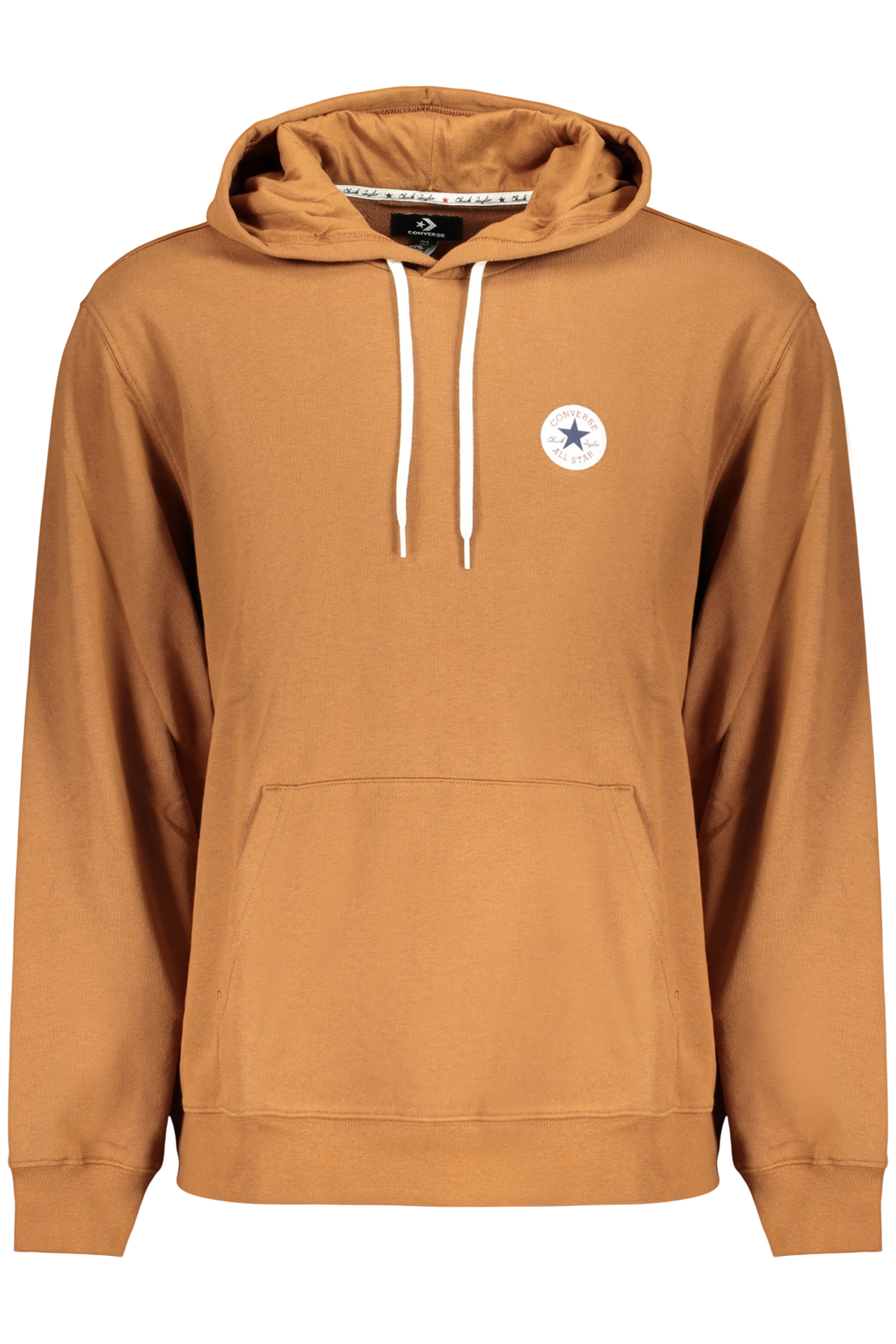 CONVERSE HERREN-SWEATSHIRT MIT REISSVERSCHLUSS, BRAUNE