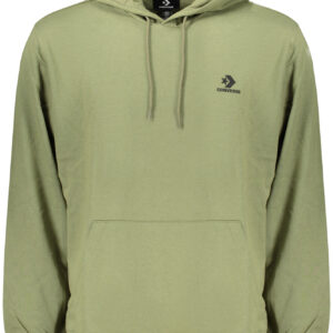 CONVERSE Herren-Sweatshirt mit Reißverschluss, grün