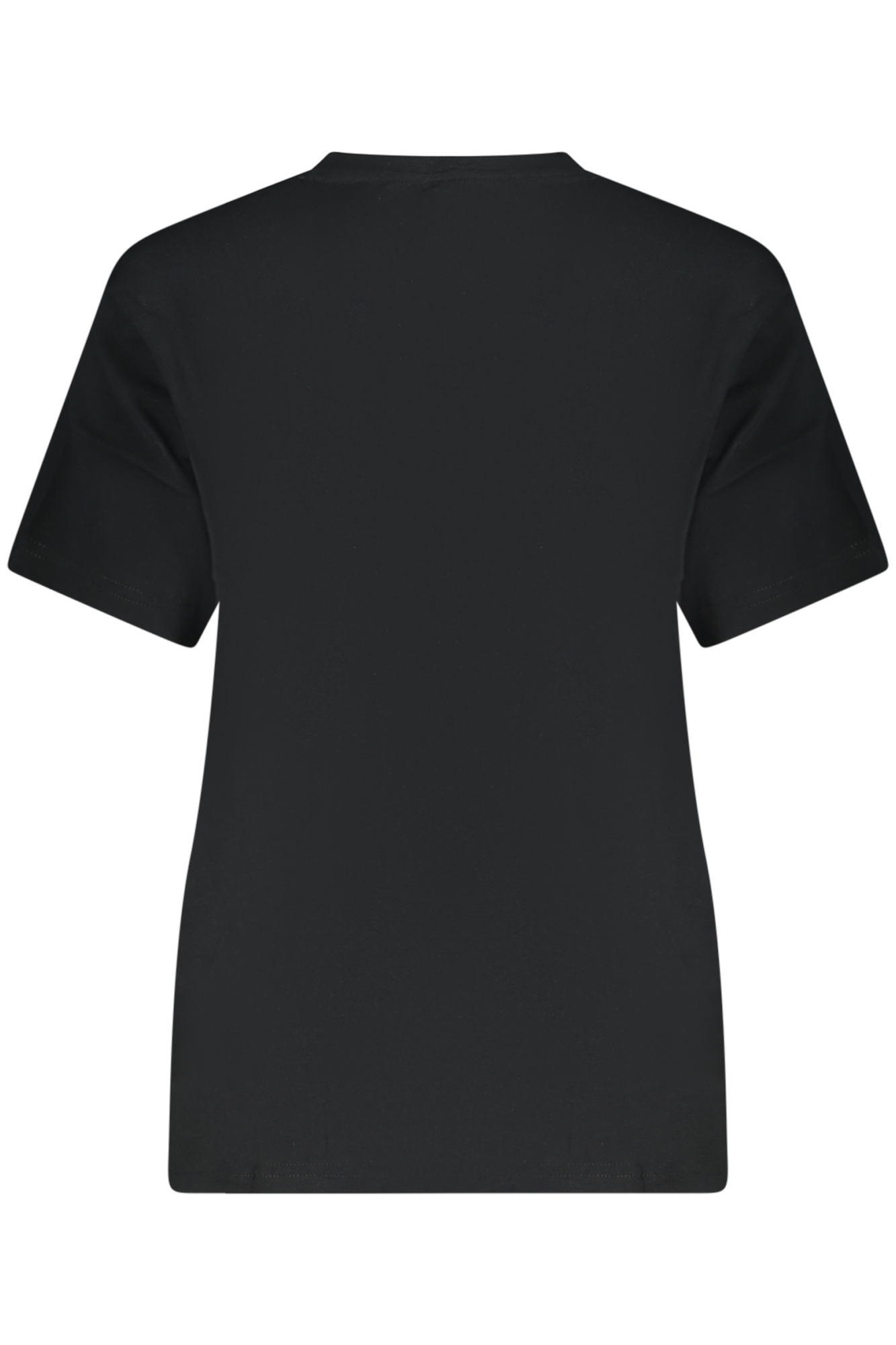 Converse Damen Kurzarm-T-Shirt, Schwarz – Bild 2