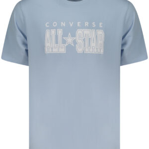 CONVERSE Herren-T-Shirt mit kurzen Ärmeln, blau