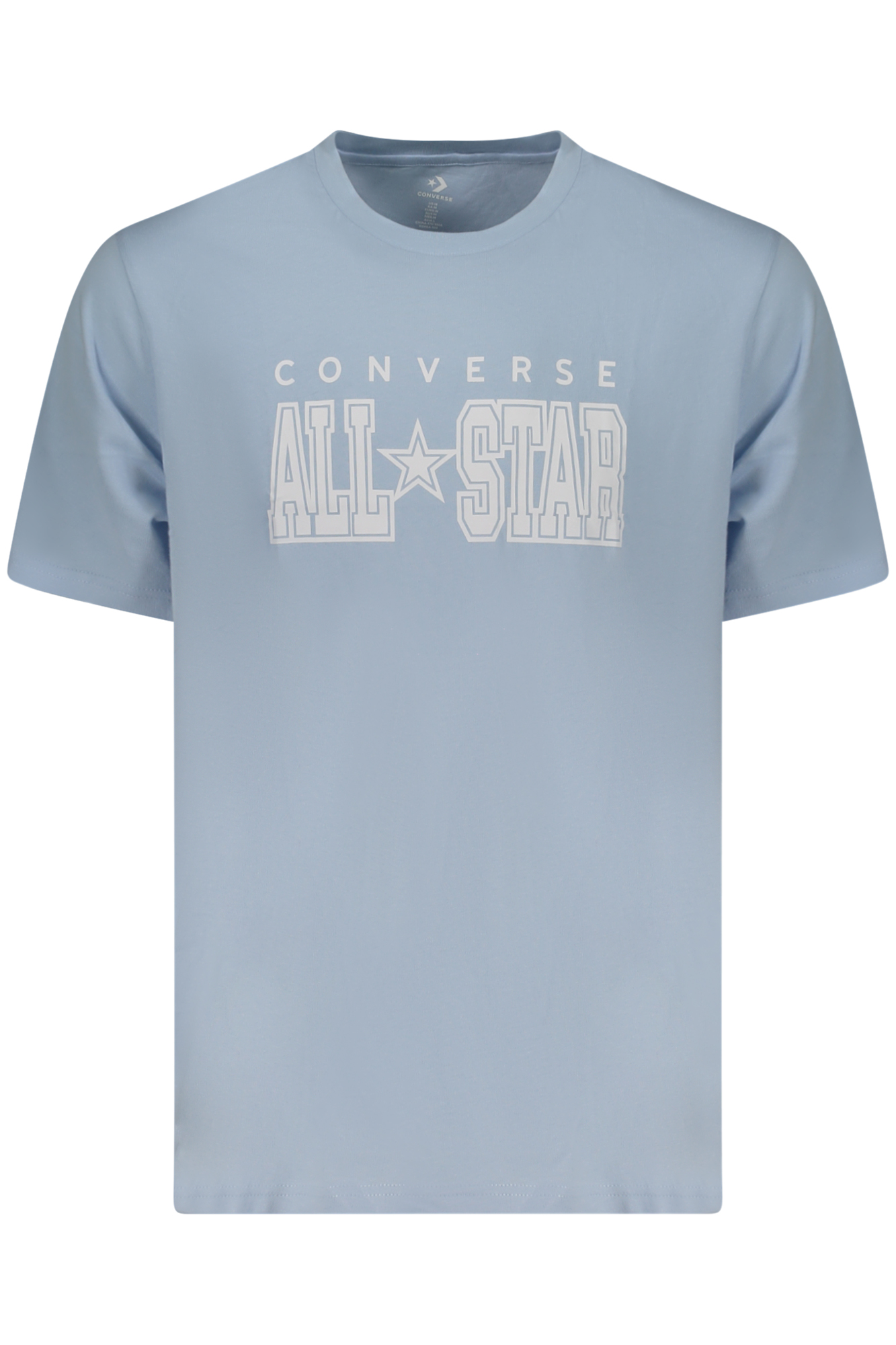 CONVERSE Herren-T-Shirt mit kurzen Ärmeln, blau