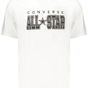 Converse Herren Kurzarm-T-Shirt, Weiß