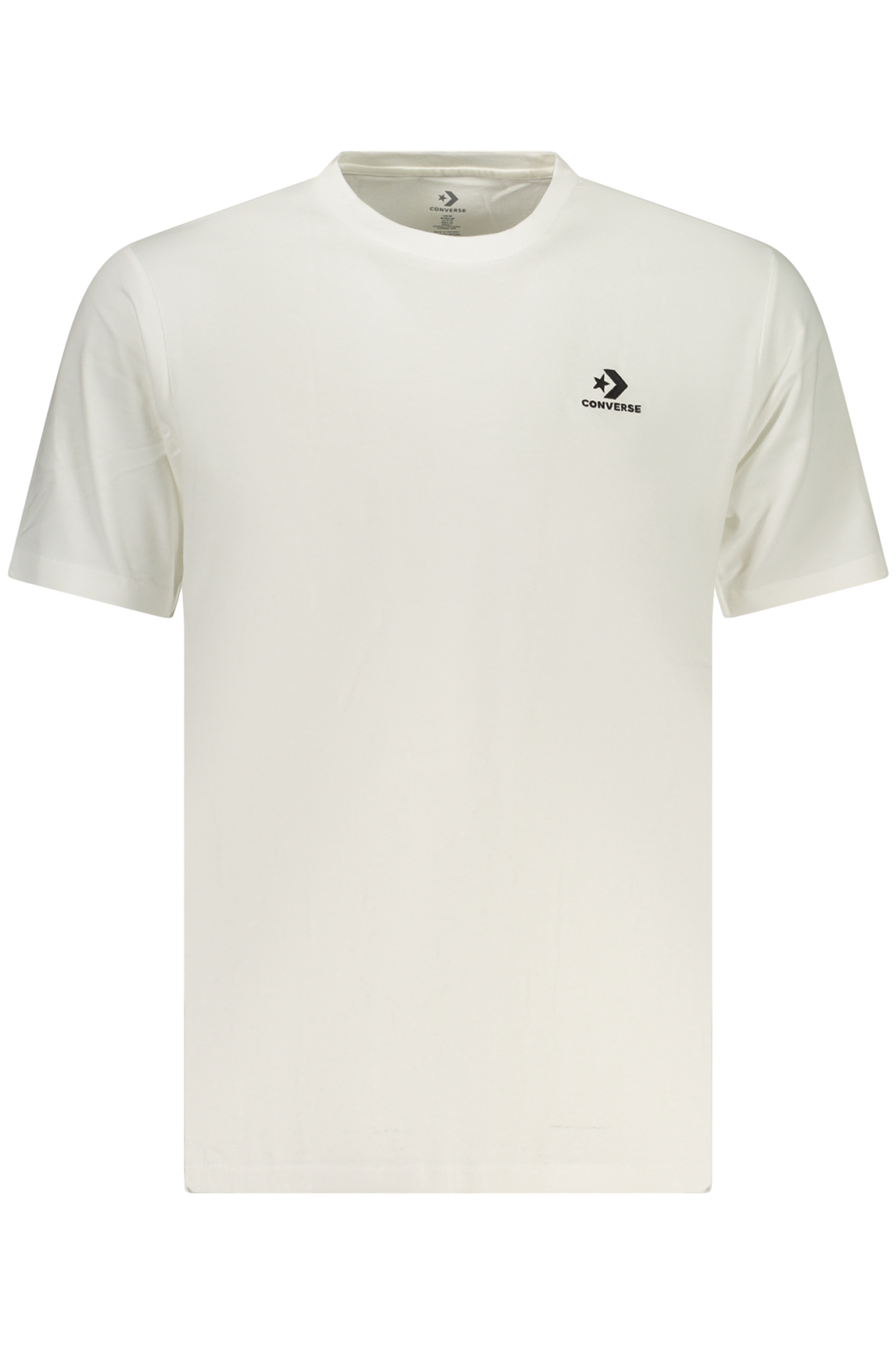 Converse Herren Kurzarm-T-Shirt, Weiß