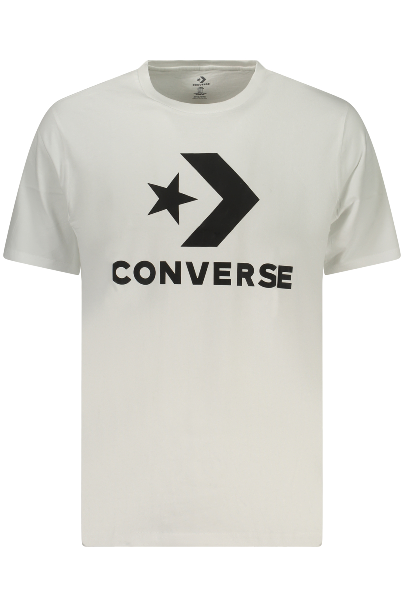 Converse Herren Kurzarm-T-Shirt, Weiß
