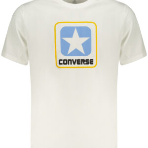 Converse Herren Kurzarm-T-Shirt, Weiß