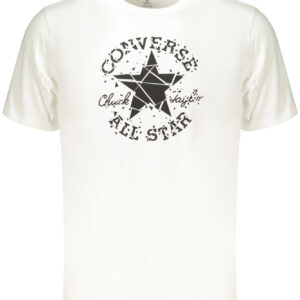 Converse Herren Kurzarm-T-Shirt, Weiß