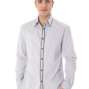 COSTUME NATIONAL LANGARMHEMD HERREN HELLBLAU