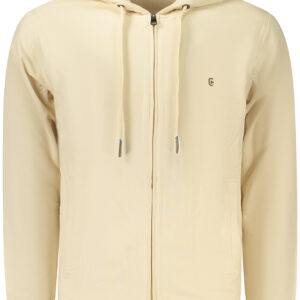 COVERI MOVING HERREN BEIGE REISSVERSCHLUSS-SWEATSHIRT