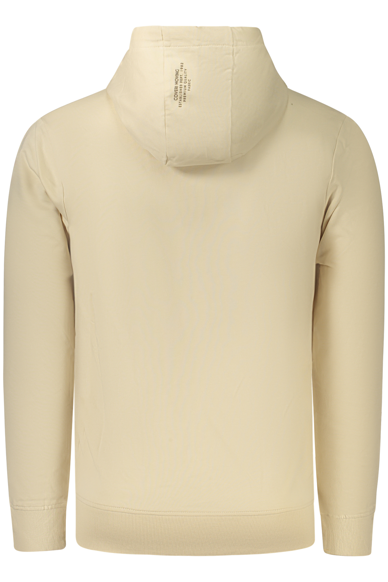 COVERI MOVING HERREN BEIGE REISSVERSCHLUSS-SWEATSHIRT – Bild 2