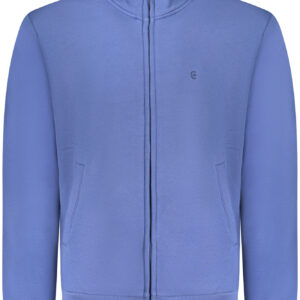 COVERI MOVING HERREN BLAUES REISSVERSCHLUSS-SWEATSHIRT