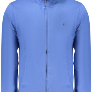 COVERI MOVING HERREN BLAUES REISSVERSCHLUSS-SWEATSHIRT