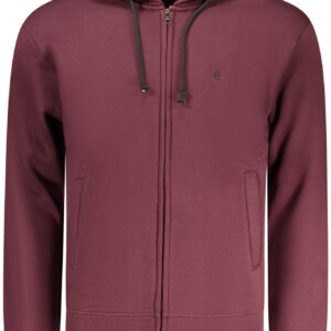 COVERI MOVING Herren-Sweatshirt mit Reißverschluss, rot