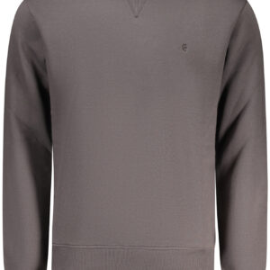 COVERI MOVING Herren-Sweatshirt mit Reißverschluss, Grau