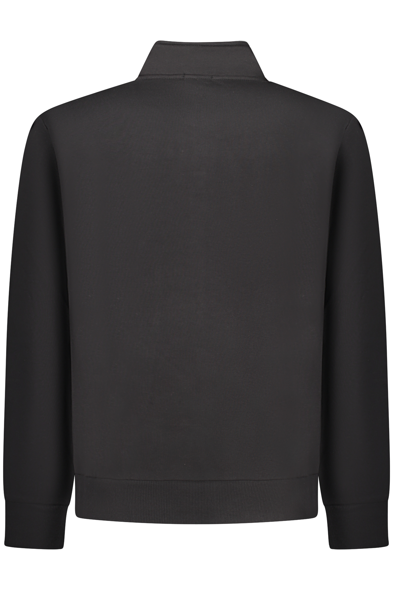 COVERI MOVING Herren-Sweatshirt mit Reißverschluss, schwarz – Bild 2