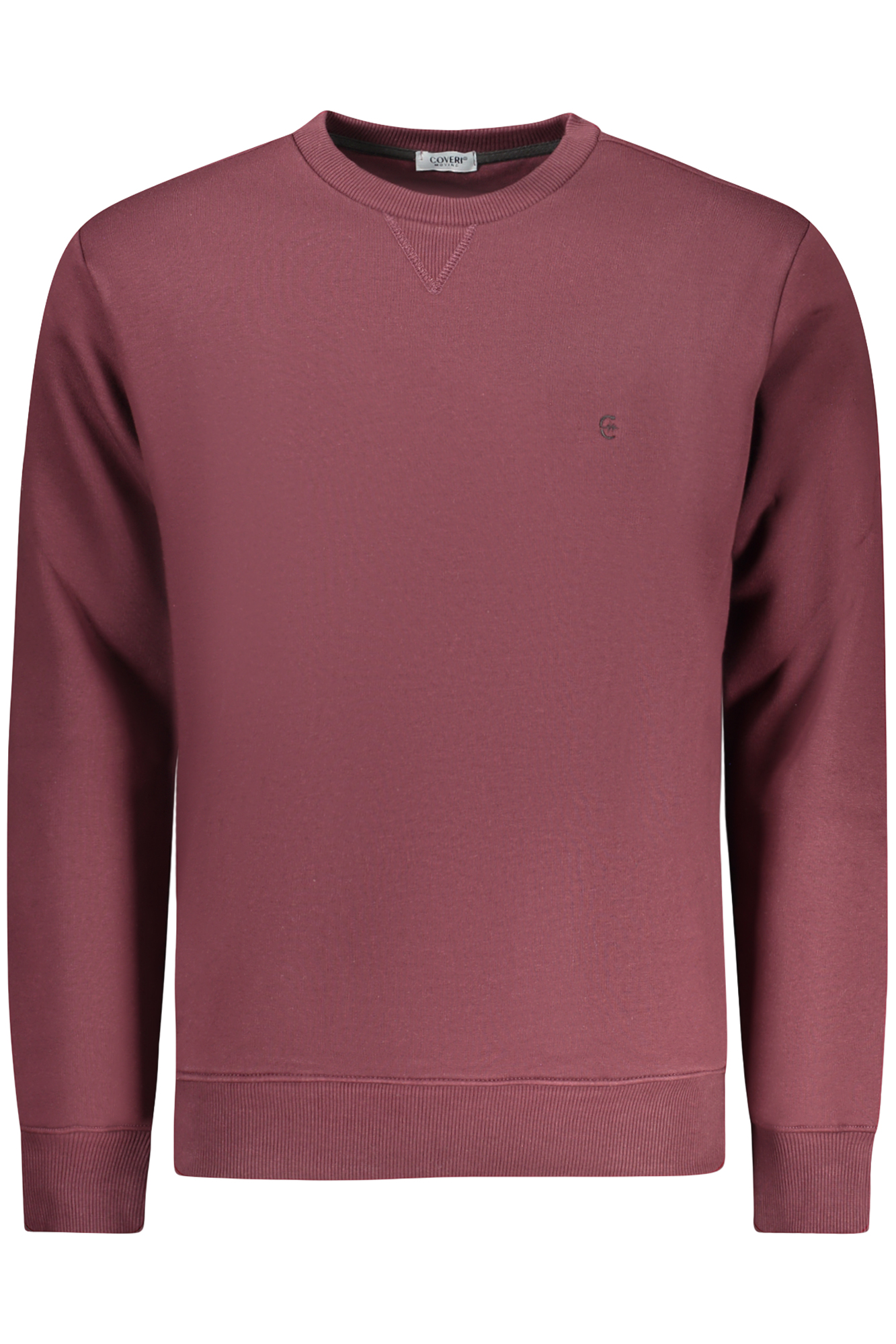 COVERI MOVING Herren-Sweatshirt, rot, ohne Reißverschluss