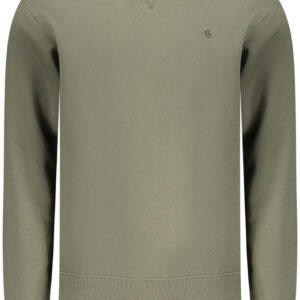 COVERI MOVING HERREN-SWEATSHIRT OHNE REISSVERSCHLUSS GRÜN