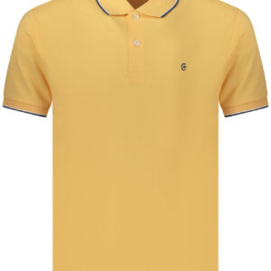 COVERI MOVING Herren-Poloshirt mit kurzen Ärmeln, orange