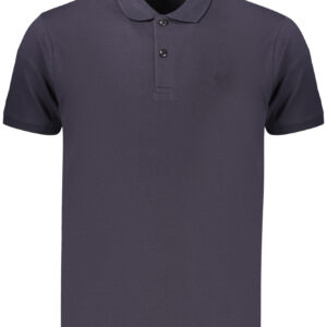 COVERI MOVING Herren-Poloshirt mit kurzen Ärmeln, blau