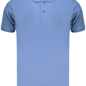 COVERI MOVING Herren-Poloshirt mit kurzen Ärmeln, blau