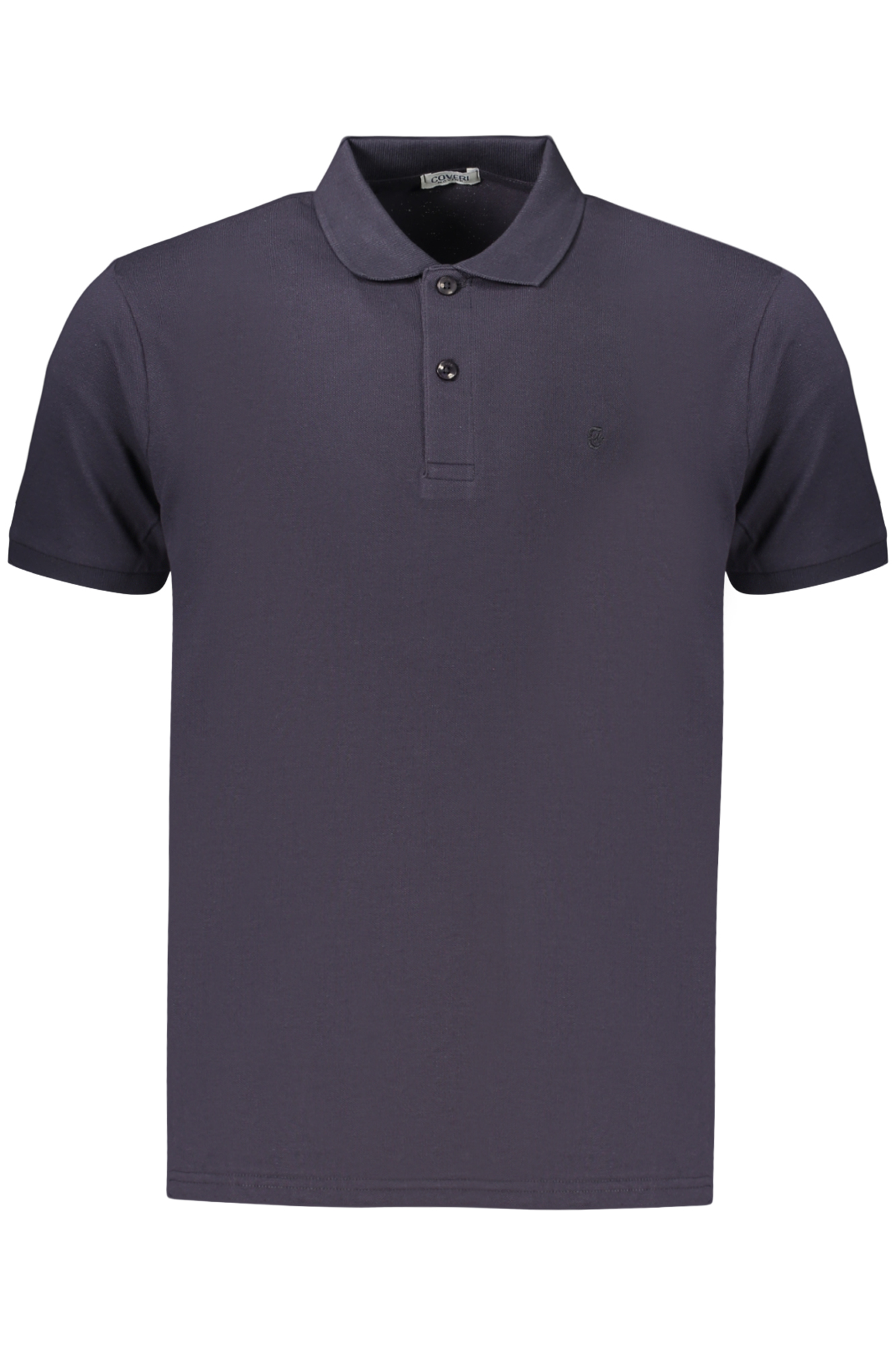 COVERI MOVING Herren-Poloshirt mit kurzen Ärmeln, blau