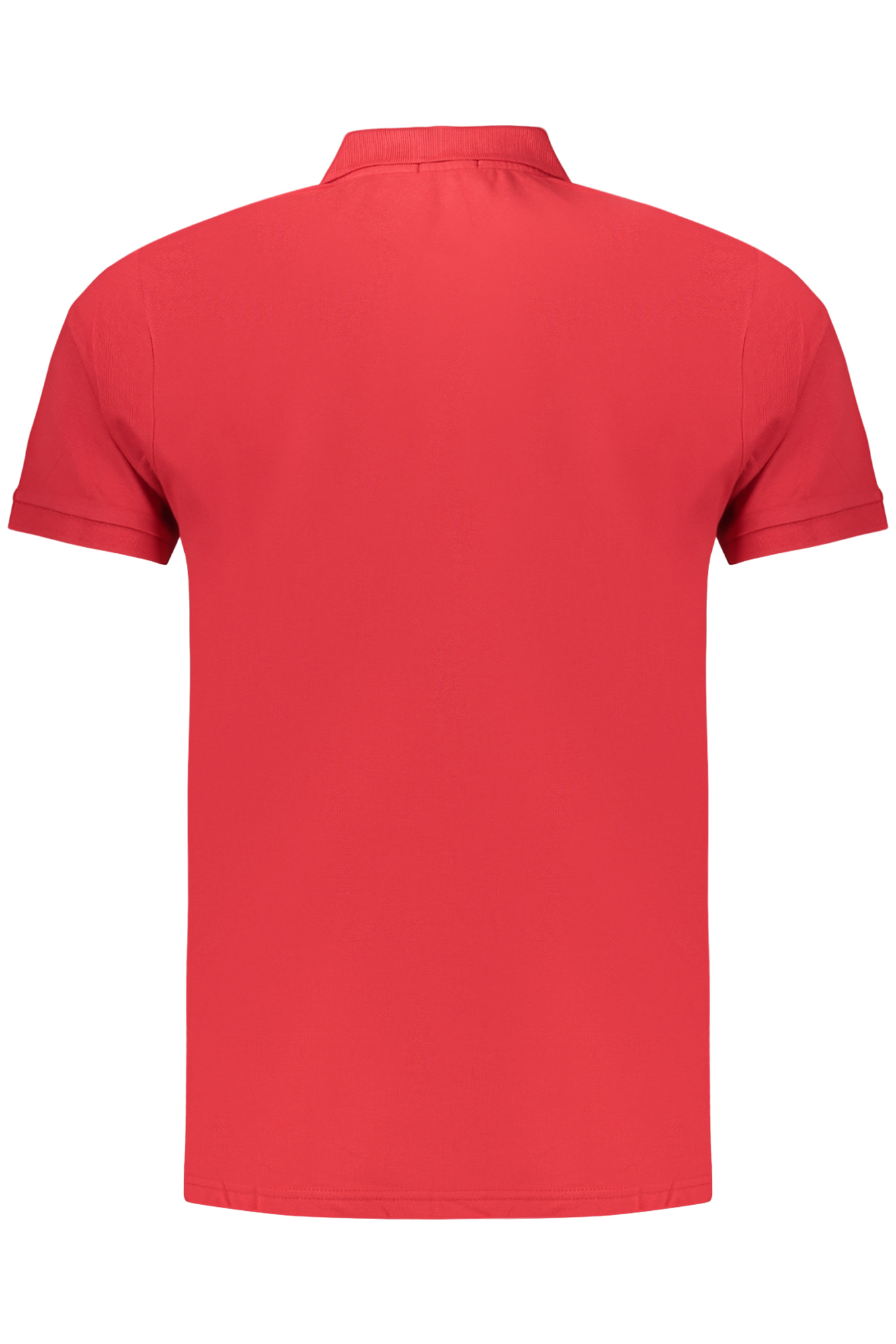 COVERI MOVING Herren-Poloshirt mit kurzen Ärmeln, Rot – Bild 2