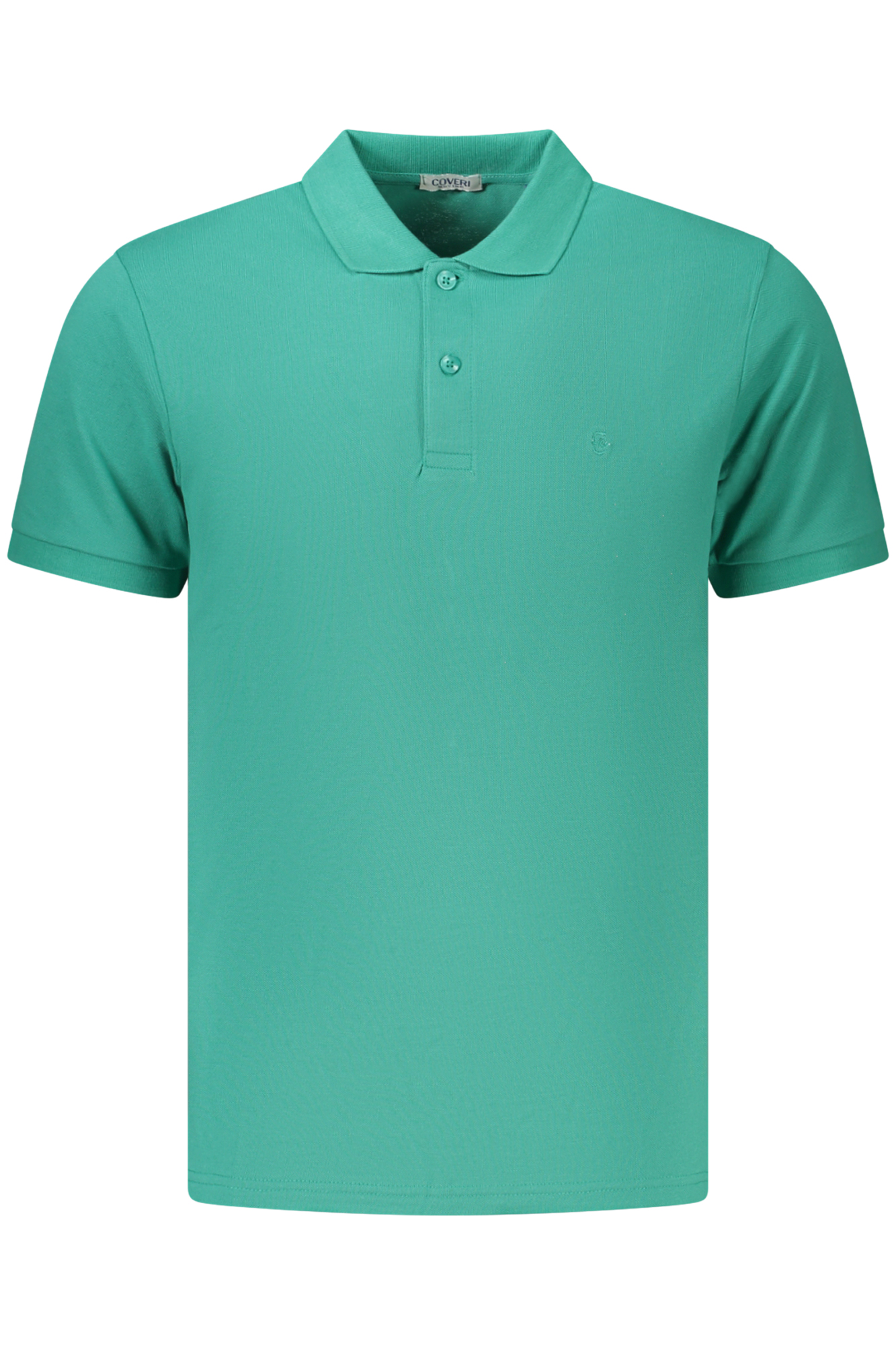 COVERI MOVING Herren-Poloshirt mit kurzen Ärmeln, Grün