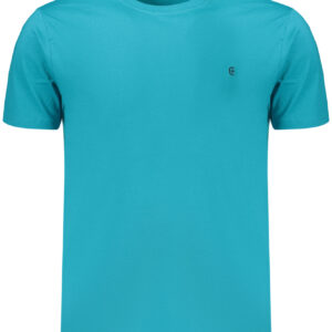 COVERI MOVING Herren-Kurzarm-T-Shirt, Blau