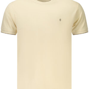 COVERI MOVING Herren-T-Shirt mit kurzen Ärmeln, Beige