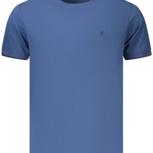 COVERI MOVING Herren-T-Shirt mit kurzen Ärmeln, blau
