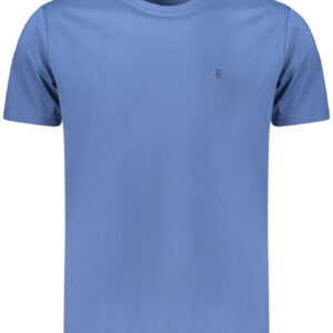 COVERI MOVING Herren-T-Shirt mit kurzen Ärmeln, blau