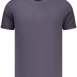 COVERI MOVING Herren-T-Shirt mit kurzen Ärmeln, blau