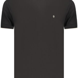 COVERI MOVING Herren-Kurzarm-T-Shirt, Schwarz