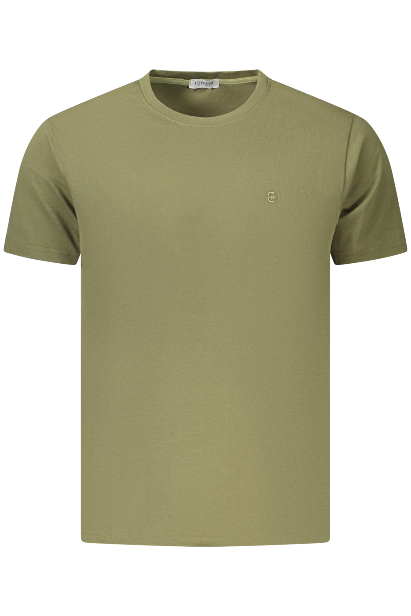 COVERI MOVING Herren Kurzarm-T-Shirt Grün
