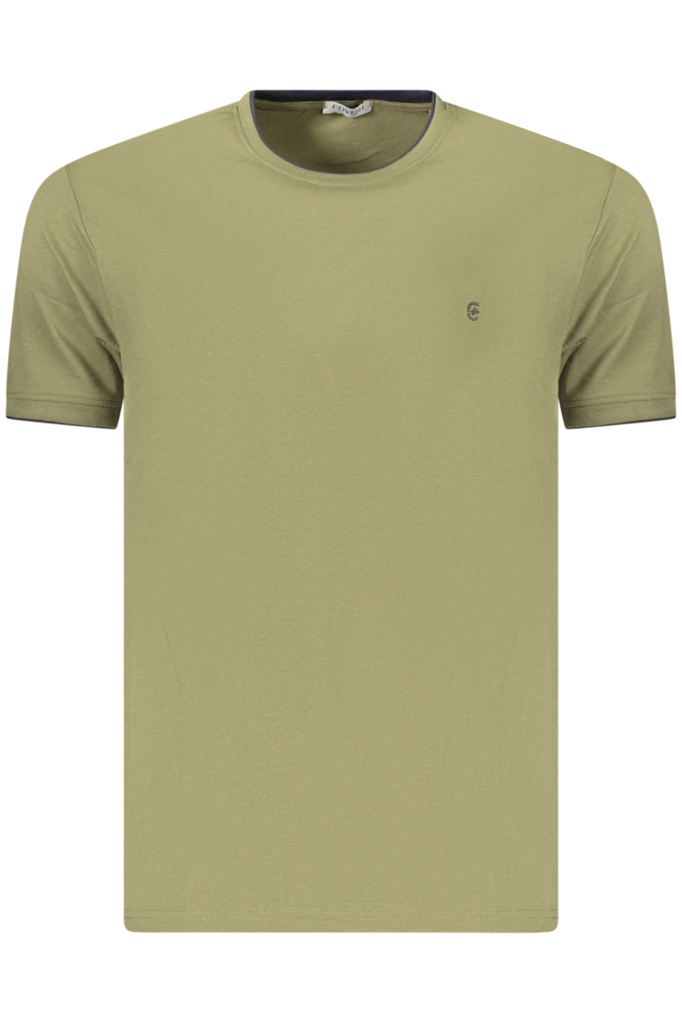 COVERI MOVING Herren Kurzarm-T-Shirt Grün